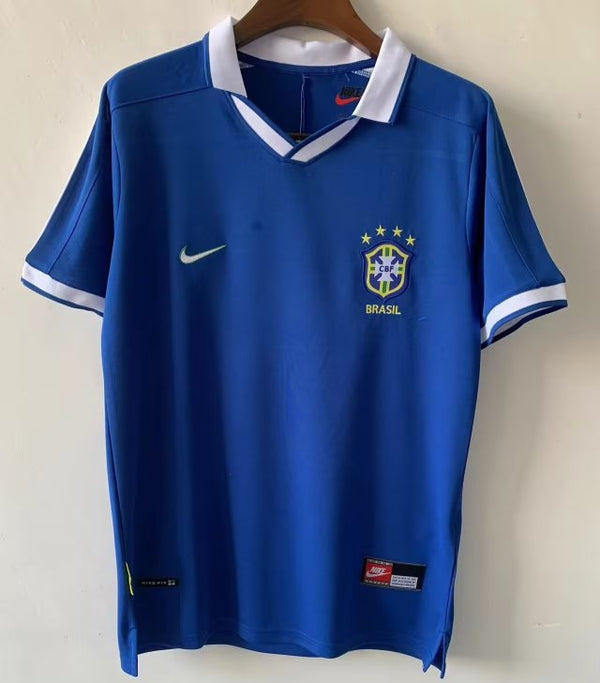 Camiseta Brasil Visitante 1997 frontal