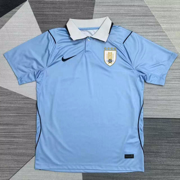 Camiseta Uruguay Local Mundial 2026 frontal