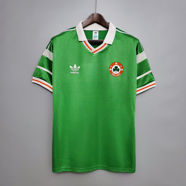 Camiseta Irlanda Local 1988 Retro frontal