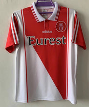 Camiseta AS Monaco Local 97-98 Retro frontal