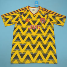 Camiseta Arsenal FC Visitante 91-92 Retro frontal