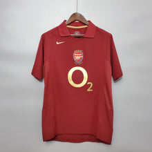 Camiseta Arsenal Local 05-06 frontal