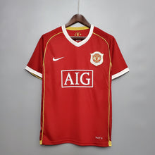 Camiseta Manchester United Local 06-07 frontal