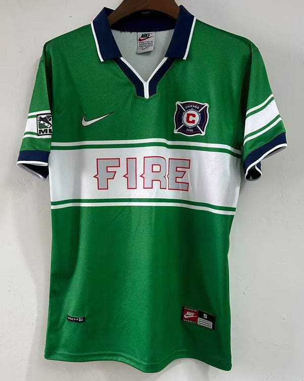 Camiseta Chicago Fire Visitante 98-99 Retro frontal
