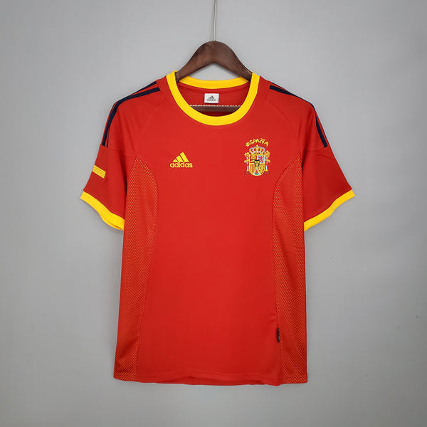 Camiseta España Local 2002 Retro frontal
