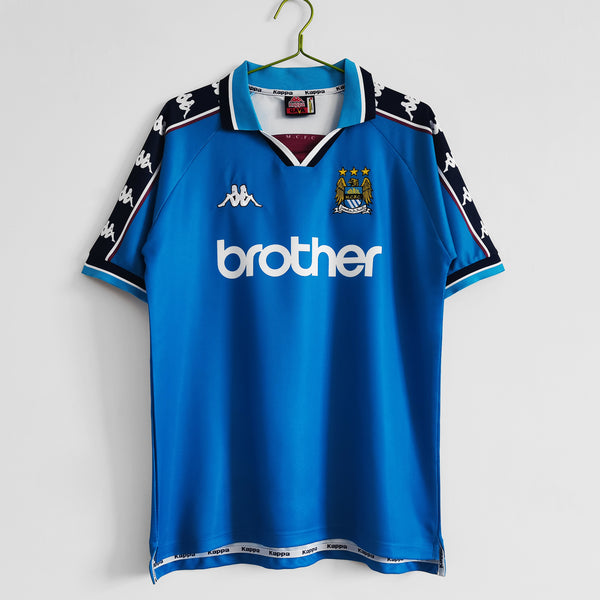 Camiseta Manchester City Local 97-99 Retro frontal