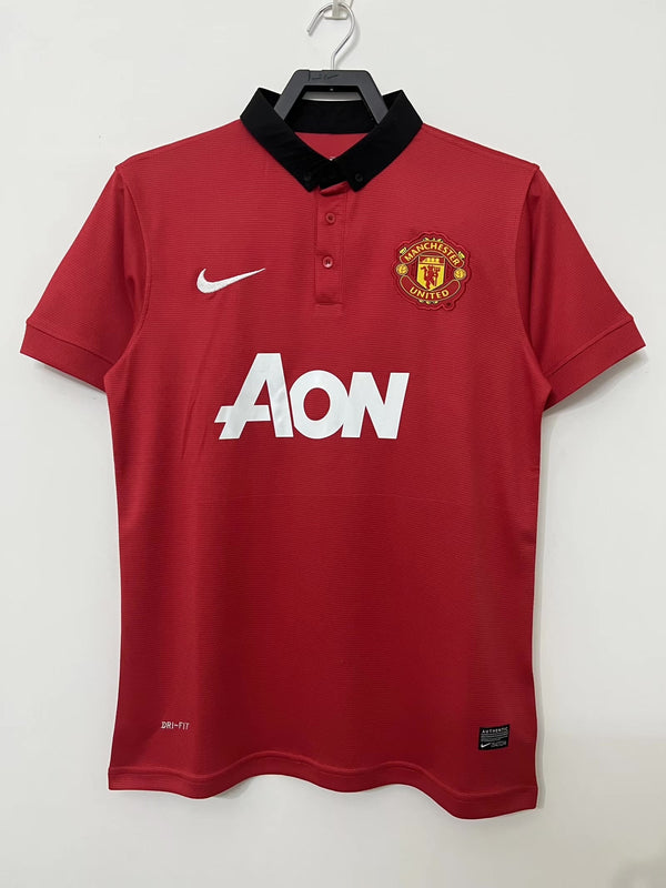 Camiseta Manchester United Local 13-14 frontal