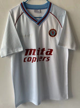Camiseta Aston Villa Visitante 87-89 Retro frontal