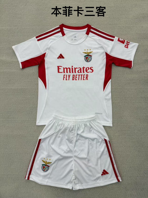 SL Benfica Tercera Equipación 25-26 Niño