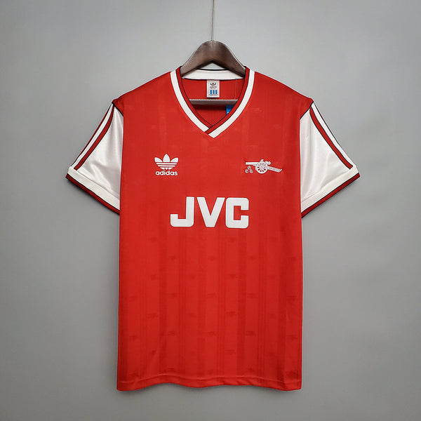 Camiseta Arsenal Local 88-90 Retro frontal