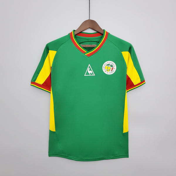 Camiseta Senegal Local 2002 Retro frontal