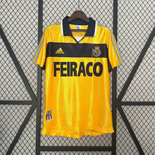 Camiseta Deportivo de La Coruña Tercera Equipacion 99-00 amarilla frontal
