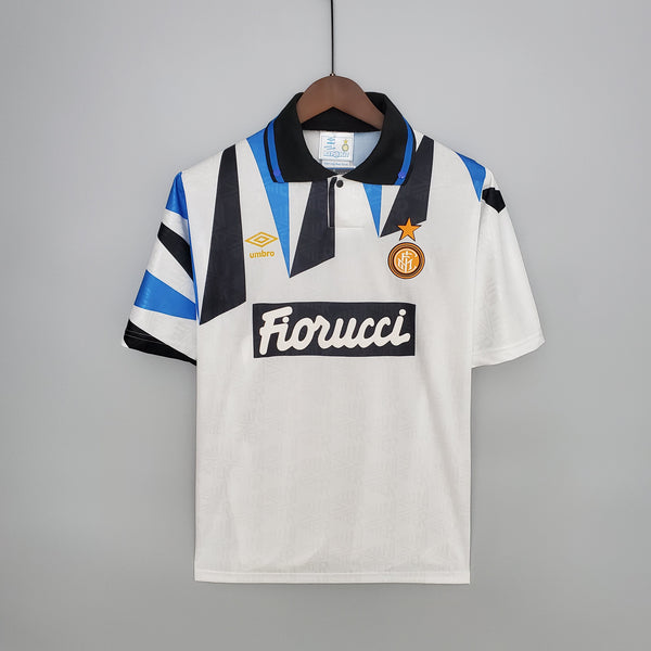Camiseta Inter de Milán Visitante 91-93 Retro frontal
