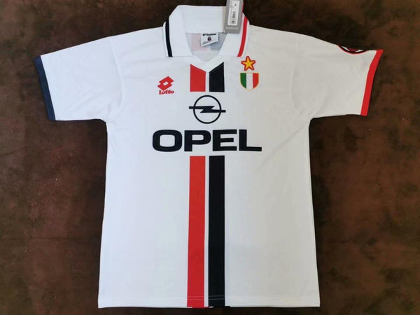 Camiseta AC Milan Visitante 95-97 Retro frontal
