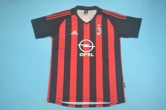 Camiseta AC Milan Local 02-03 frontal