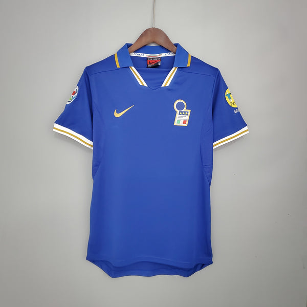 Camiseta Italia Local 1996 Retro frontal