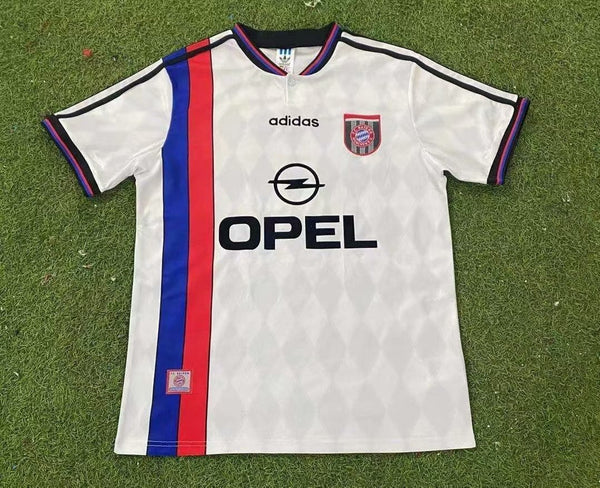 Camiseta Bayern Munich Visitante 95-96 Retro frontal