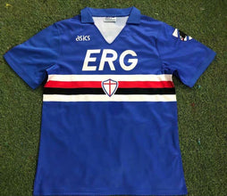 Camiseta Sampdoria Local 90-91 Retro frontal