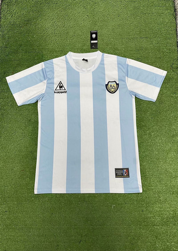 Camiseta Argentina Conmemorativa 1986 frontal