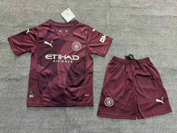 Manchester City Tercera Equipacion Niños 24-25