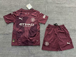 Manchester City Tercera Equipacion Niños 24-25