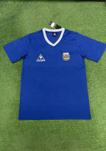 Camiseta Argentina Visitante 1986 Retro frontal