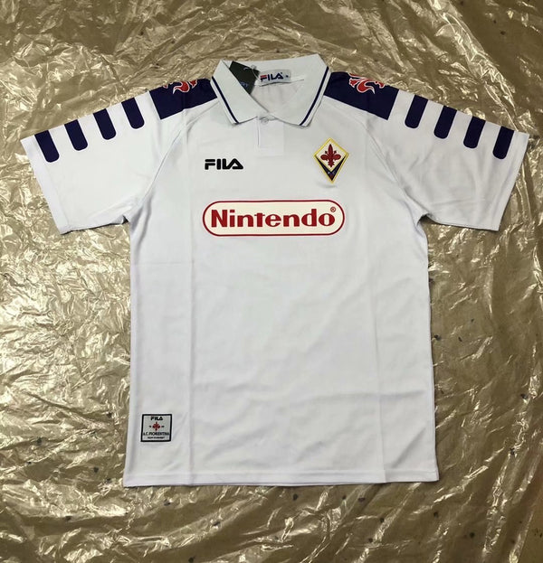 Camiseta Fiorentina Visitante 98-99 Retro frontal