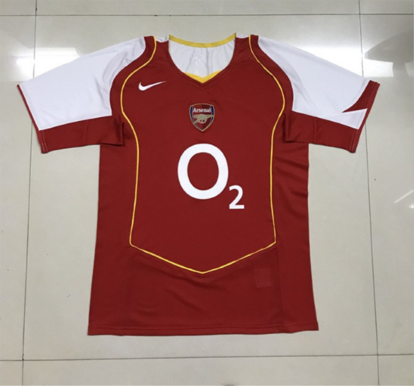Camiseta Arsenal Local 04-05 frontal