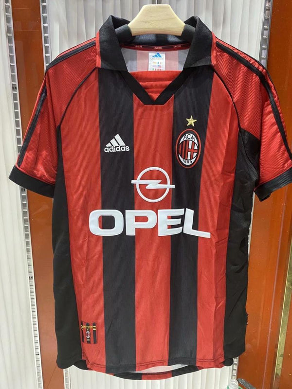 Camiseta AC Milan Local 98-99 frontal