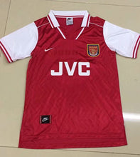 Camiseta Arsenal Local 96-98 Retro frontal