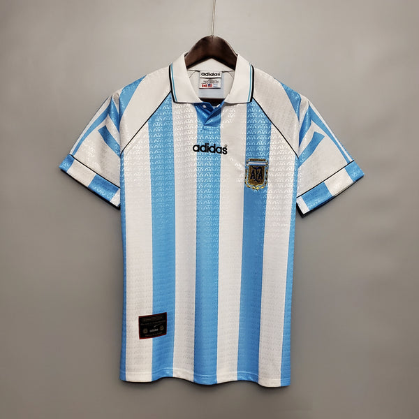 Camiseta Seleccion Argentina Local 1997 Retro frontal