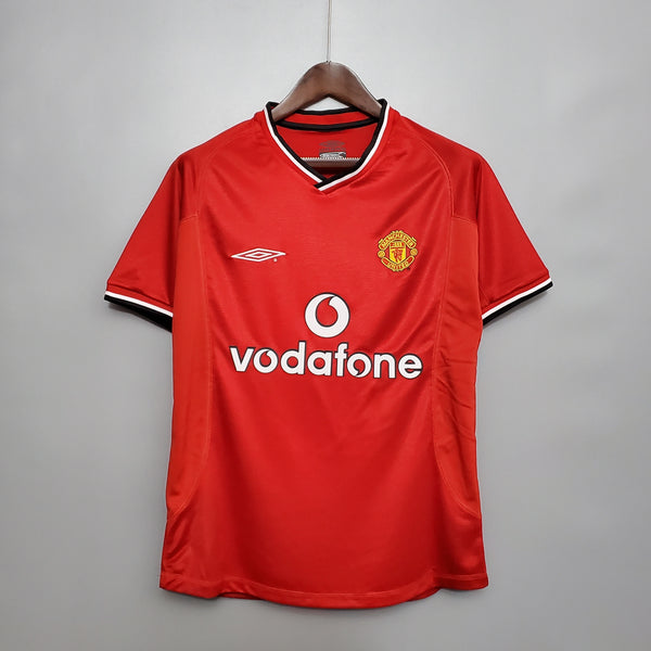 Camiseta Manchester United Local 00-02 Retro frontal