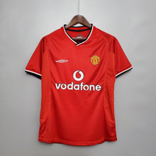 Camiseta Manchester United Local 00-02 Retro frontal