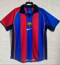 Camiseta FC Barcelona Local 01-02 Retro frontal