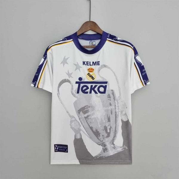 Camiseta Real Madrid Champions League 97-98 Edicion Conmemorativa frontal