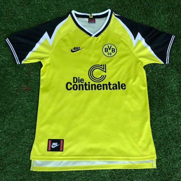 Camiseta Borussia Dortmund Local 95-96 Retro frontal