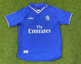 Camiseta Chelsea Local 01-03 Retro frontal