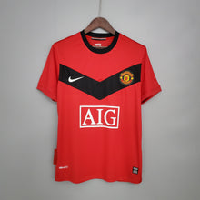 Camiseta Manchester United Local 09-10 frontal