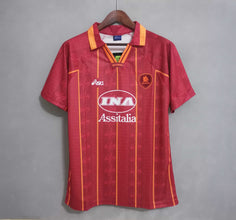 Camiseta AS Roma Local 96-97 Retro frontal