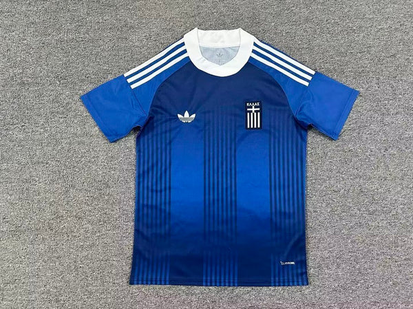 Camiseta Grecia Visitante Mundial 2026 frontal