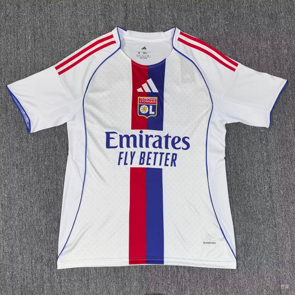 Camiseta Olympique de Lyon Local 25-26 frontal