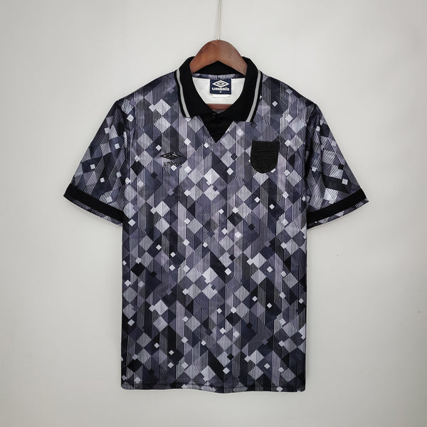 Camiseta Inglaterra Black Out 1990 Edicion Especial frontal