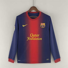 Camiseta FC Barcelona Local 12-13 Manga Larga frontal