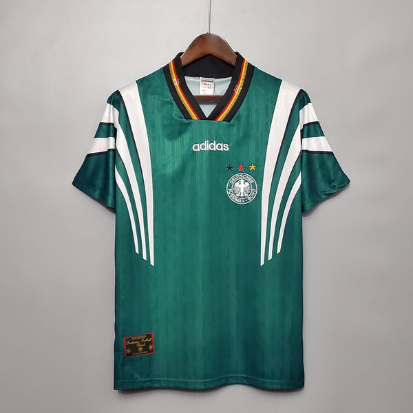 Camiseta Alemania Visitante 1996 Retro frontal