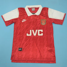 Camiseta Arsenal Local 94-96 Retro frontal