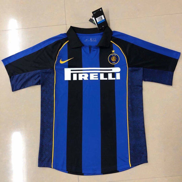 Camiseta Inter de Milán Local 01-02 Retro frontal