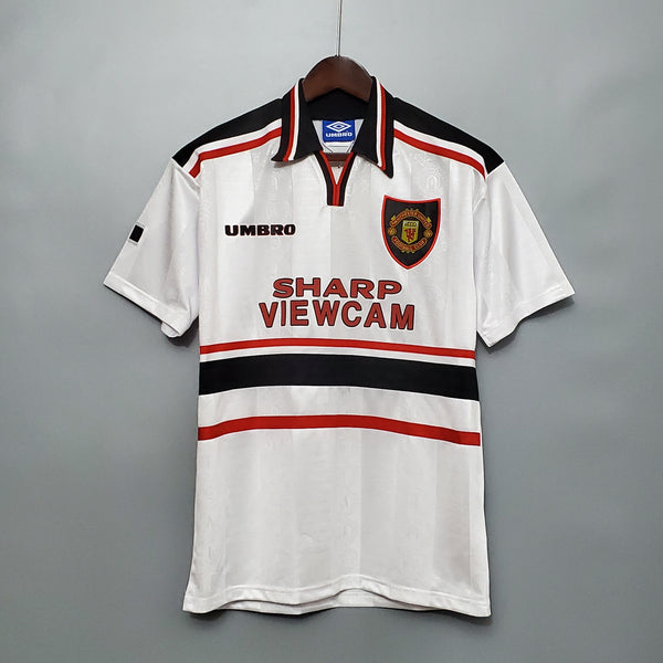 Camiseta Manchester United Visitante 97-99 frontal