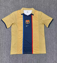 Camiseta FC Barcelona Visitante Skeleton 00-01 frontal