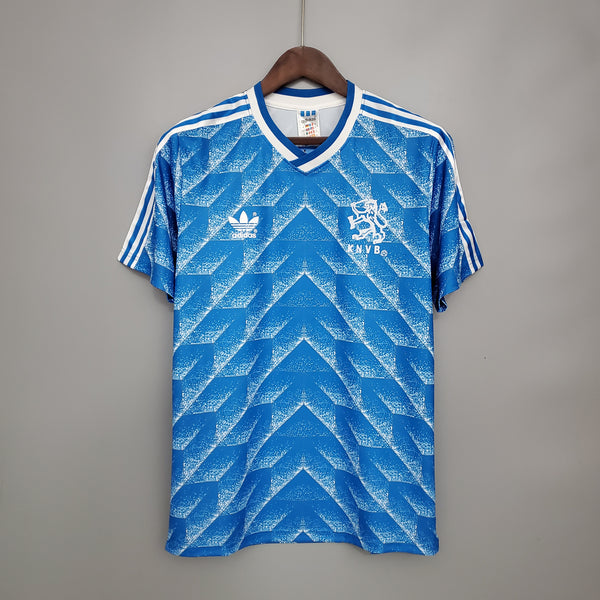Camiseta Holanda Visitante 1988 Retro frontal