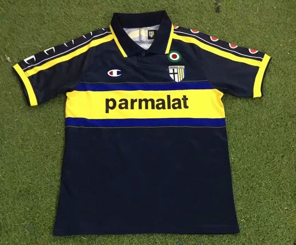 Camiseta Parma Visitante 99-00 Retro frontal